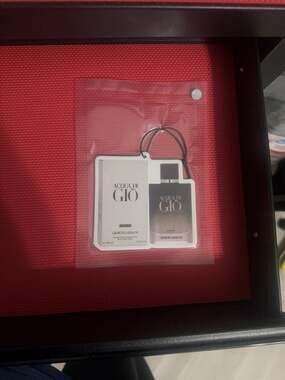 Giorgio Armani Acqua Di Gio Parfum Fragrance Car Air Freshener